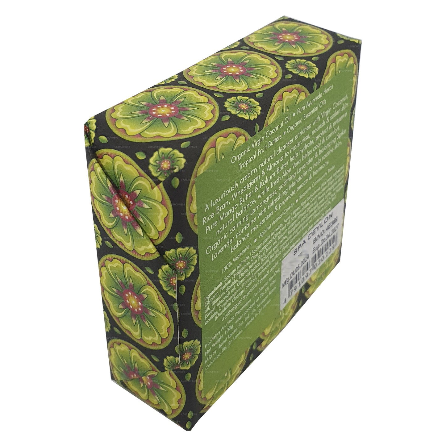 Spa Ceylon Zitronengras Mandarin Luxusseife (100 g)