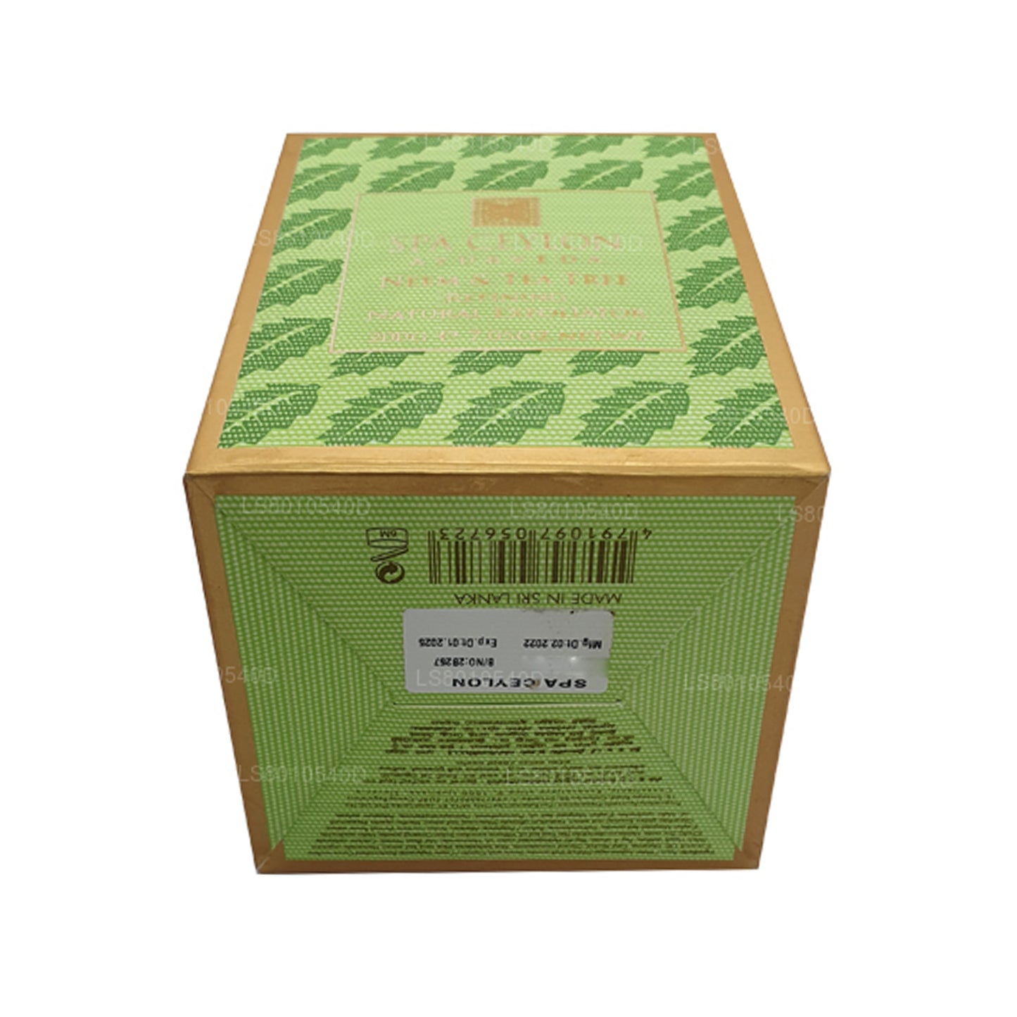 Spa Ceylon Neem und Teebaum verfeinerndes natürliches Peeling (200 g)