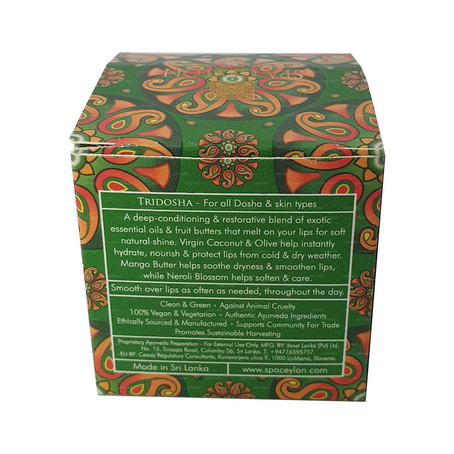 Spa Ceylon Ceylon Mango & Neroli Lippenbalsam (12 g)
