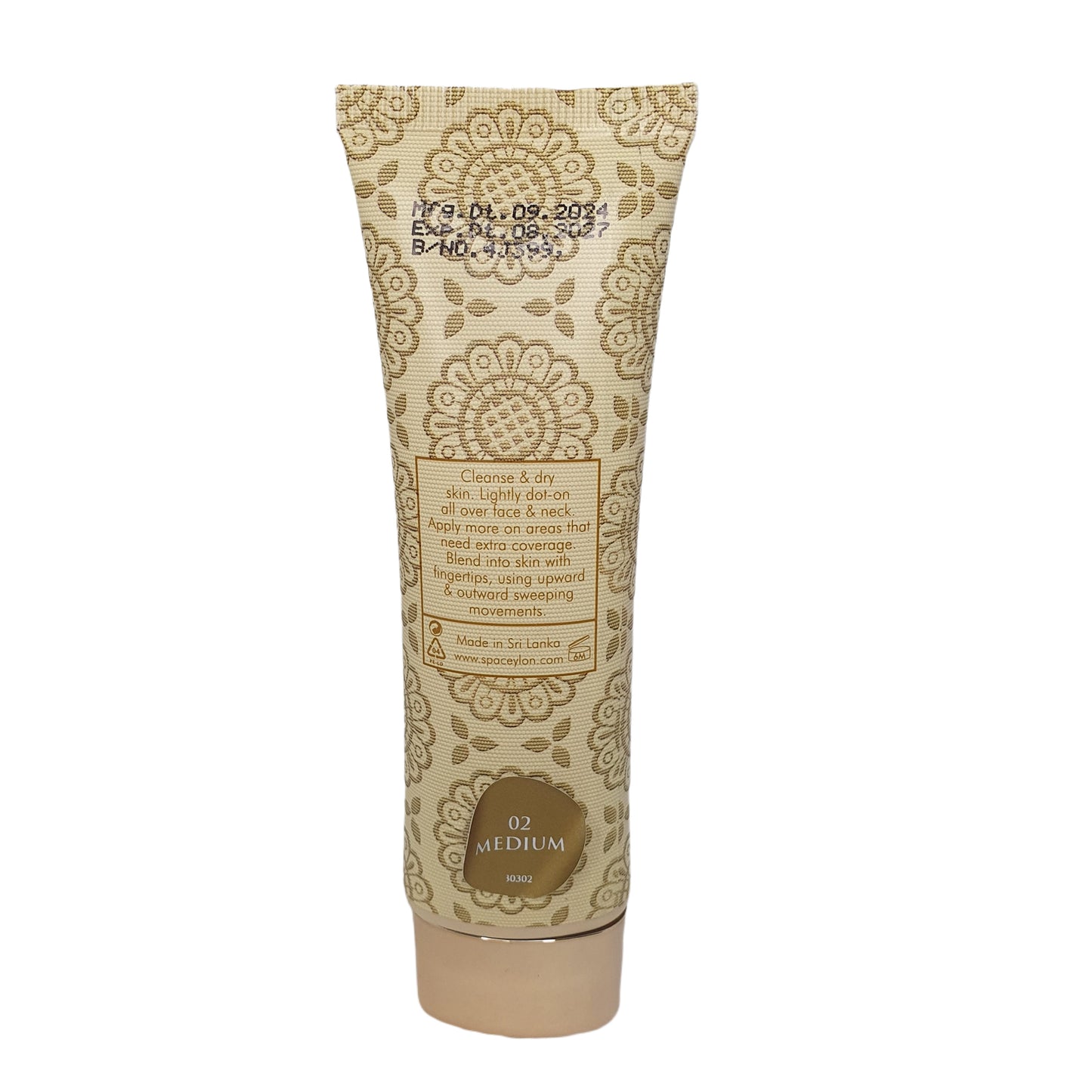 Spa Ceylon Sandal Rose Schönheitsbalsam, Größe M (50 g)
