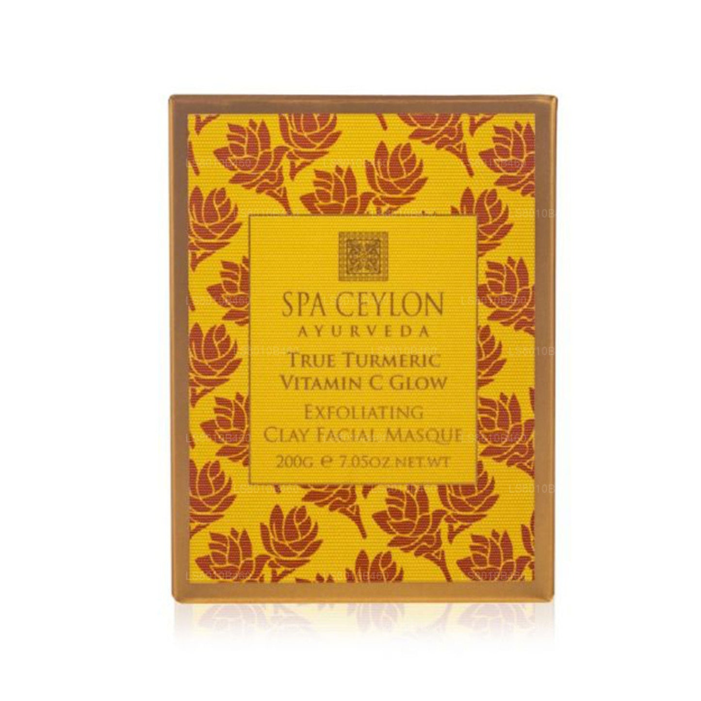 Spa Ceylon True Curmeric — Vitamin C Glow — Peeling-Gesichtsmaske auf Tonerde (200 g)