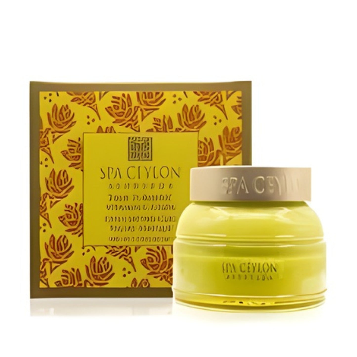 Spa Ceylon True Curmeric — Vitamin C Glow — Peeling-Gesichtsmaske auf Tonerde (200 g)