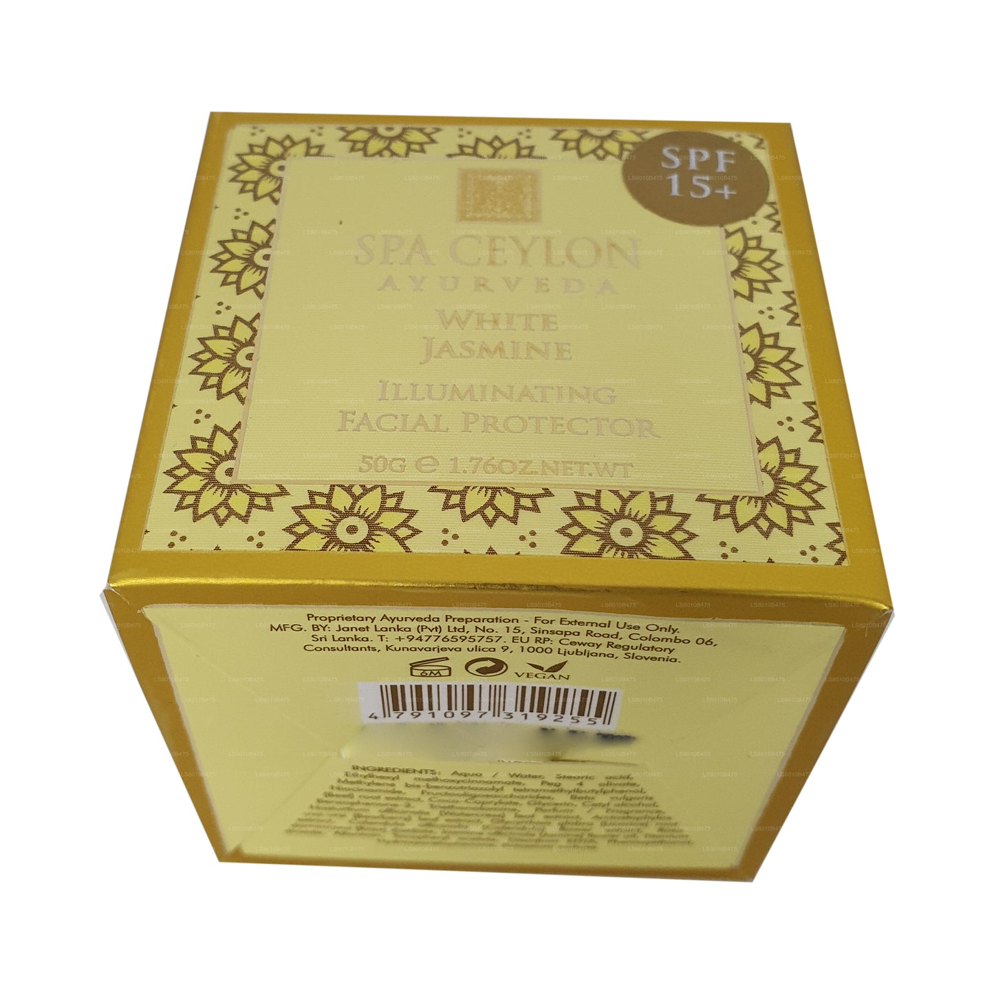 Spa Ceylon White Jasmine Illuminating Gesichtsschutz (50 g)