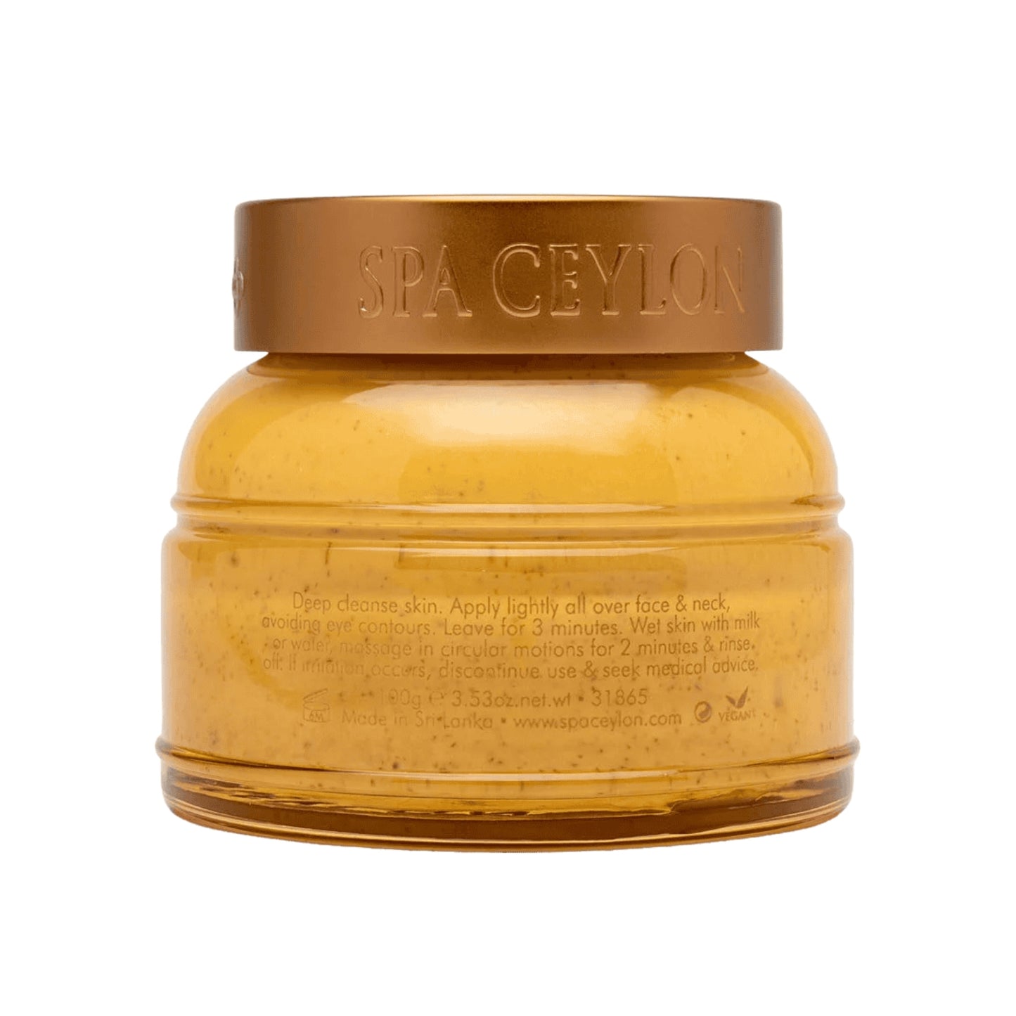 Spa Ceylon Gesichtspeeling mit weißem Reis (100 g)