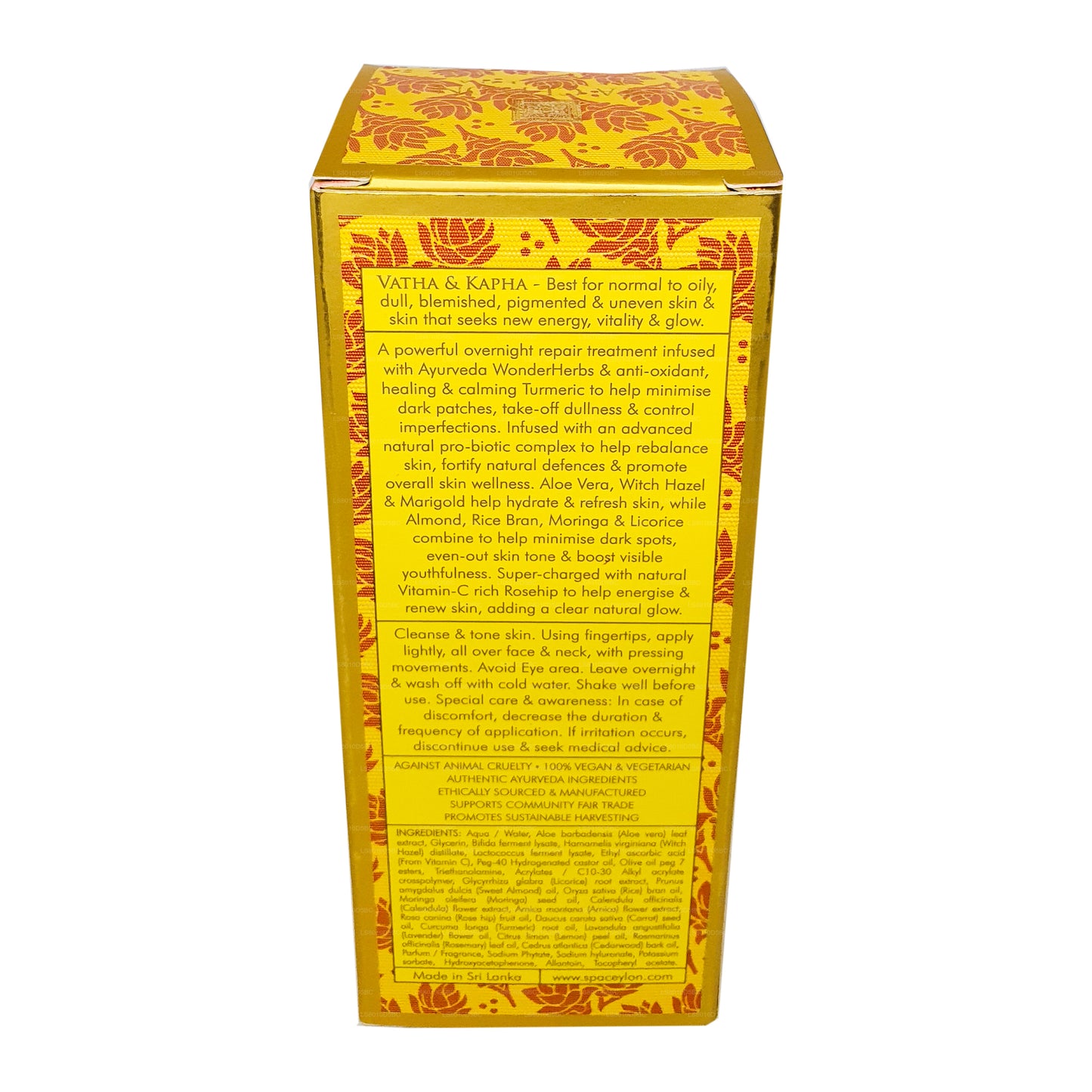 Spa Ceylon True Curcuma Vitamin C Glow Regenerierendes Behandlungsserum (30 ml)