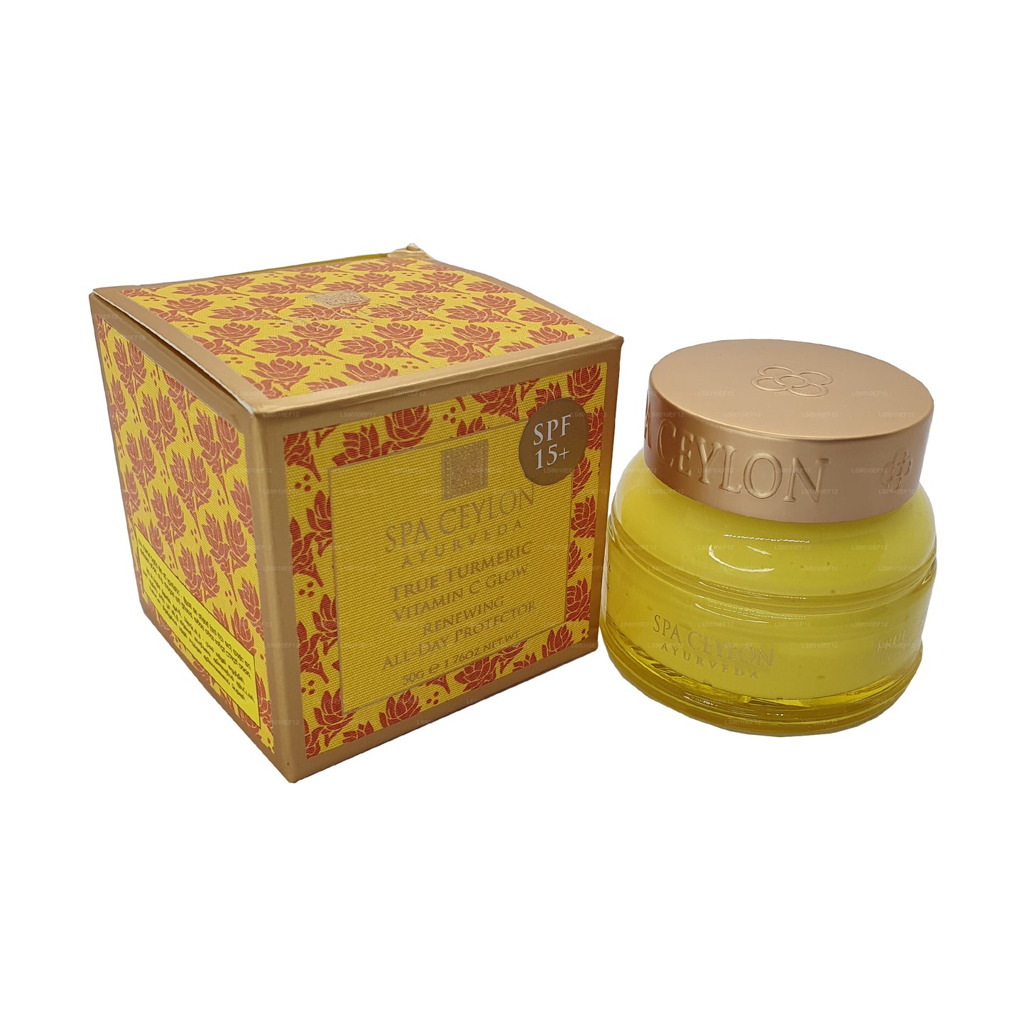 Spa Ceylon True Curcuma Vitamin C Glow Renewing Protector für den ganzen Tag (100 g)