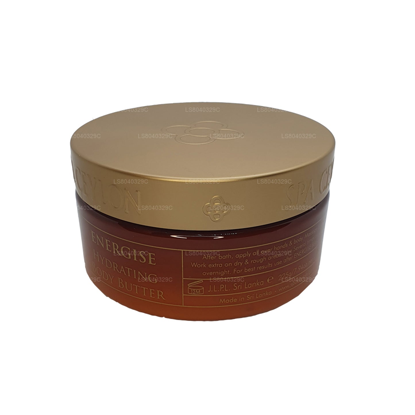 Spa Ceylon Energise Feuchtigkeitsspendende Körperbutter (225 g)