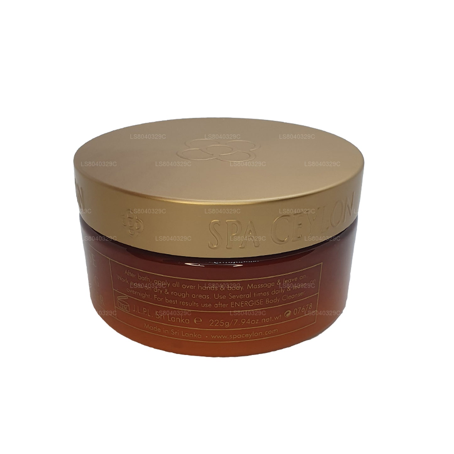 Spa Ceylon Energise Feuchtigkeitsspendende Körperbutter (225 g)