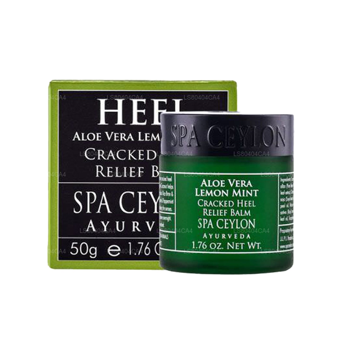 Spa Ceylon Aloe Vera Zitrone Minze Balsam zur Linderung von rissigen Fersen