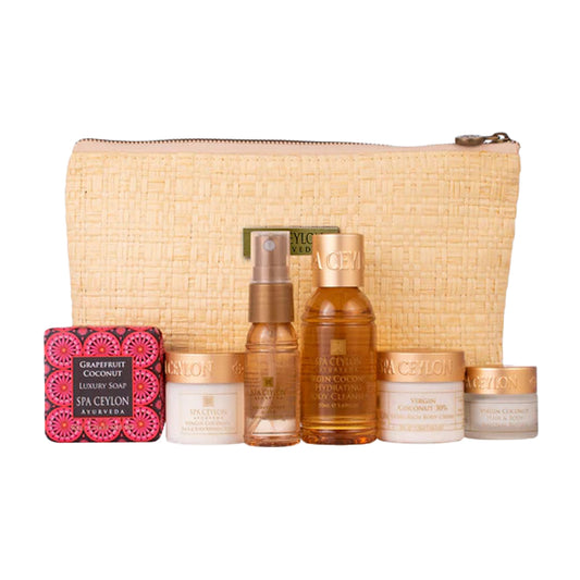 Spa Ceylon Virgin Coconut - Spa-Set für zu Hause
