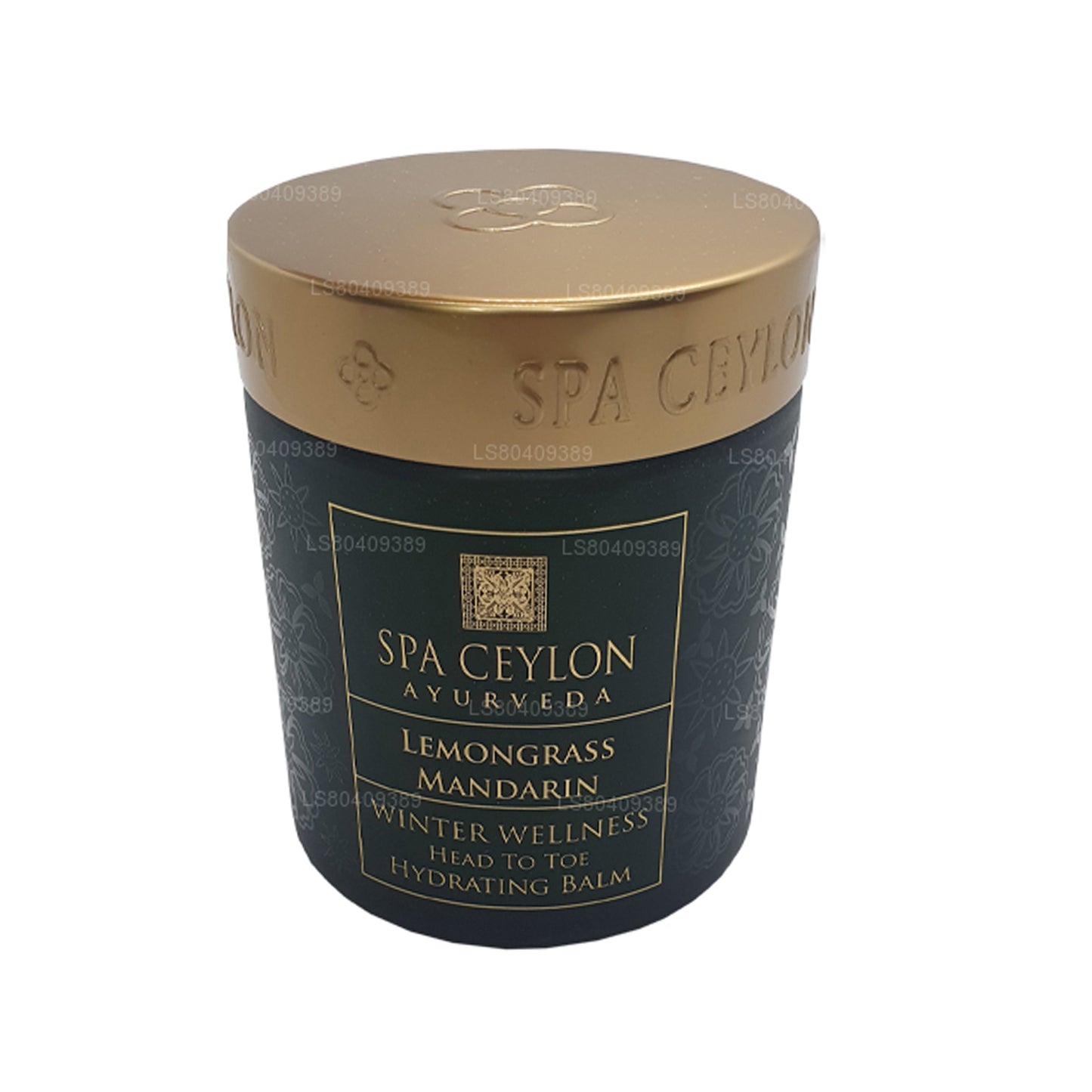 Spa Ceylon Zitronengras Mandarine Winter Wellness Feuchtigkeitsbalsam von Kopf bis Fuß (200 g)