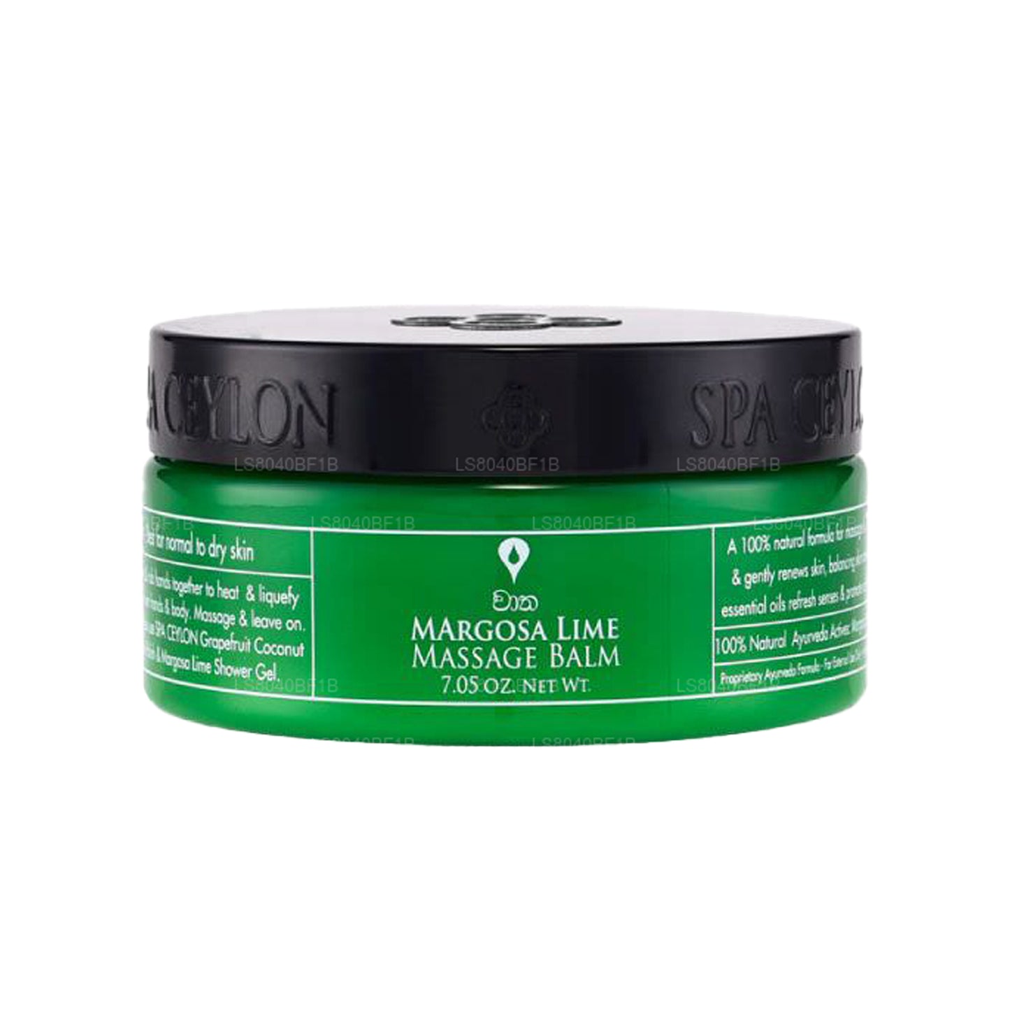 Spa Ceylon Margosa Limette – Massagebalsam (200 g)