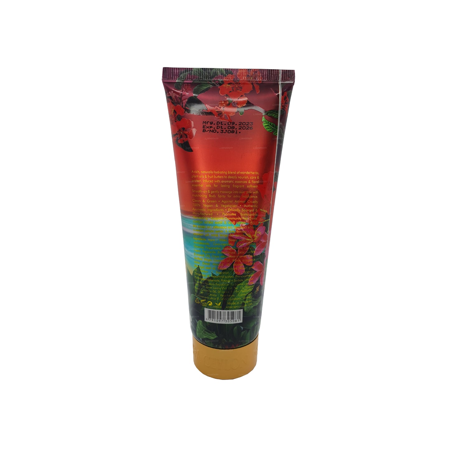 Spa Ceylon Unawatuna Pflegende Hand- und Körperlotion (160 ml)
