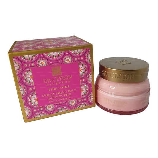 Spa Ceylon Pink Lotus Feuchtigkeitsbalsam Körperbutter (150 g)
