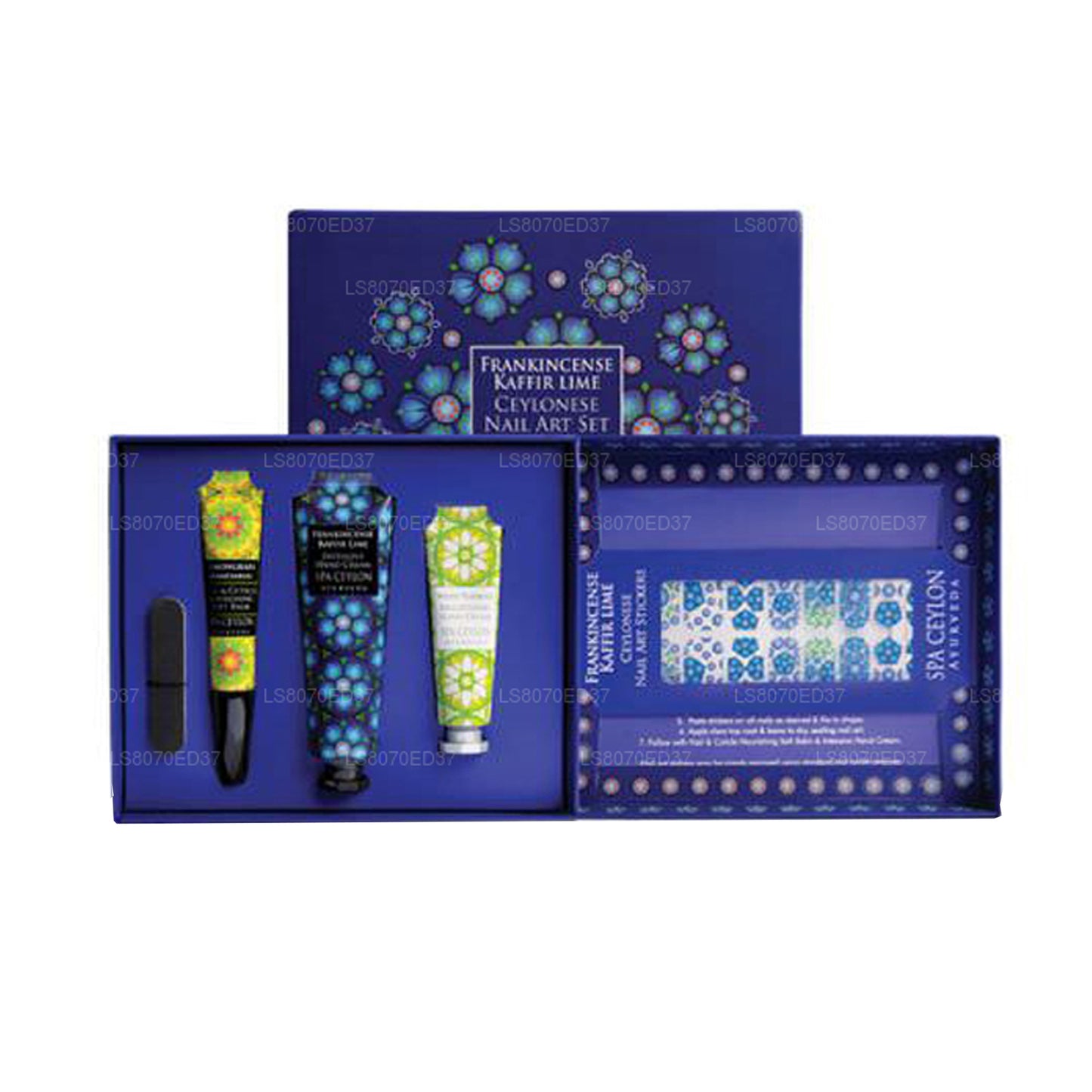 Spa Ceylon Frankincense Kay Lime – Ceylonesisches Nagelkunst-Set