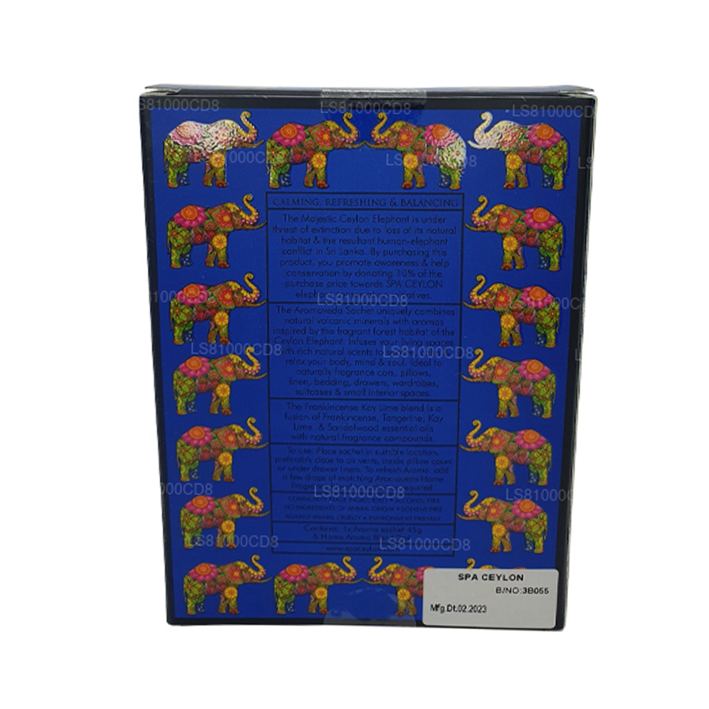 Spa Ceylon Ceylon Weihrauch Kay Lime Elefant Aromaveda-Säckchen
