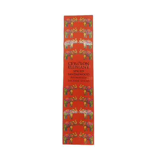 Spa Ceylon Ceylon Gewürztes Sandelholz Aromaveda-Räucherstäbchen