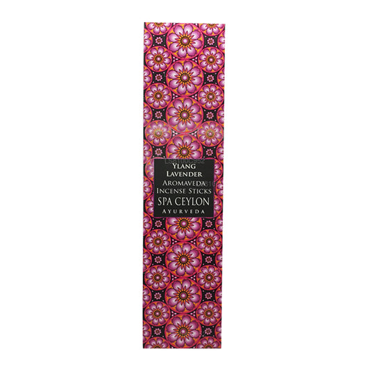 Spa Ceylon Ceylon Ylang Lavender Aromaveda Räucherstäbchen 30