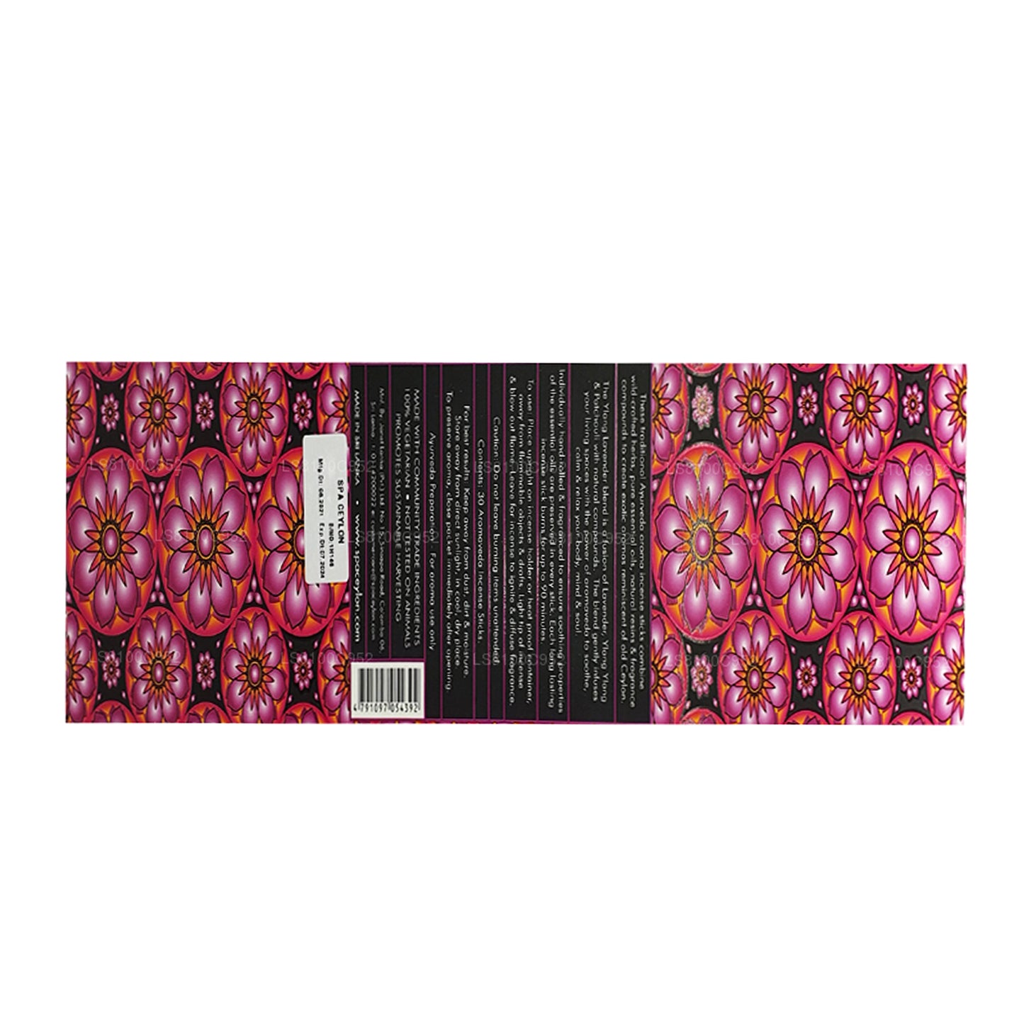 Spa Ceylon Ceylon Ylang Lavender Aromaveda Räucherstäbchen 30