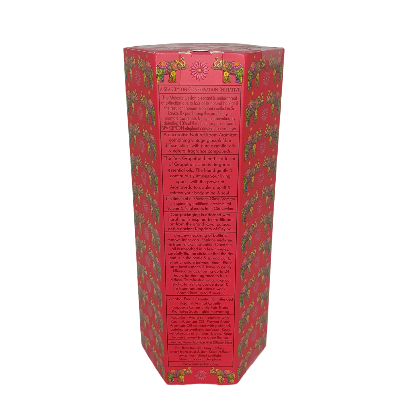 Spa Ceylon Pink Grapefruit – Raumduft mit natürlichen Zweigen