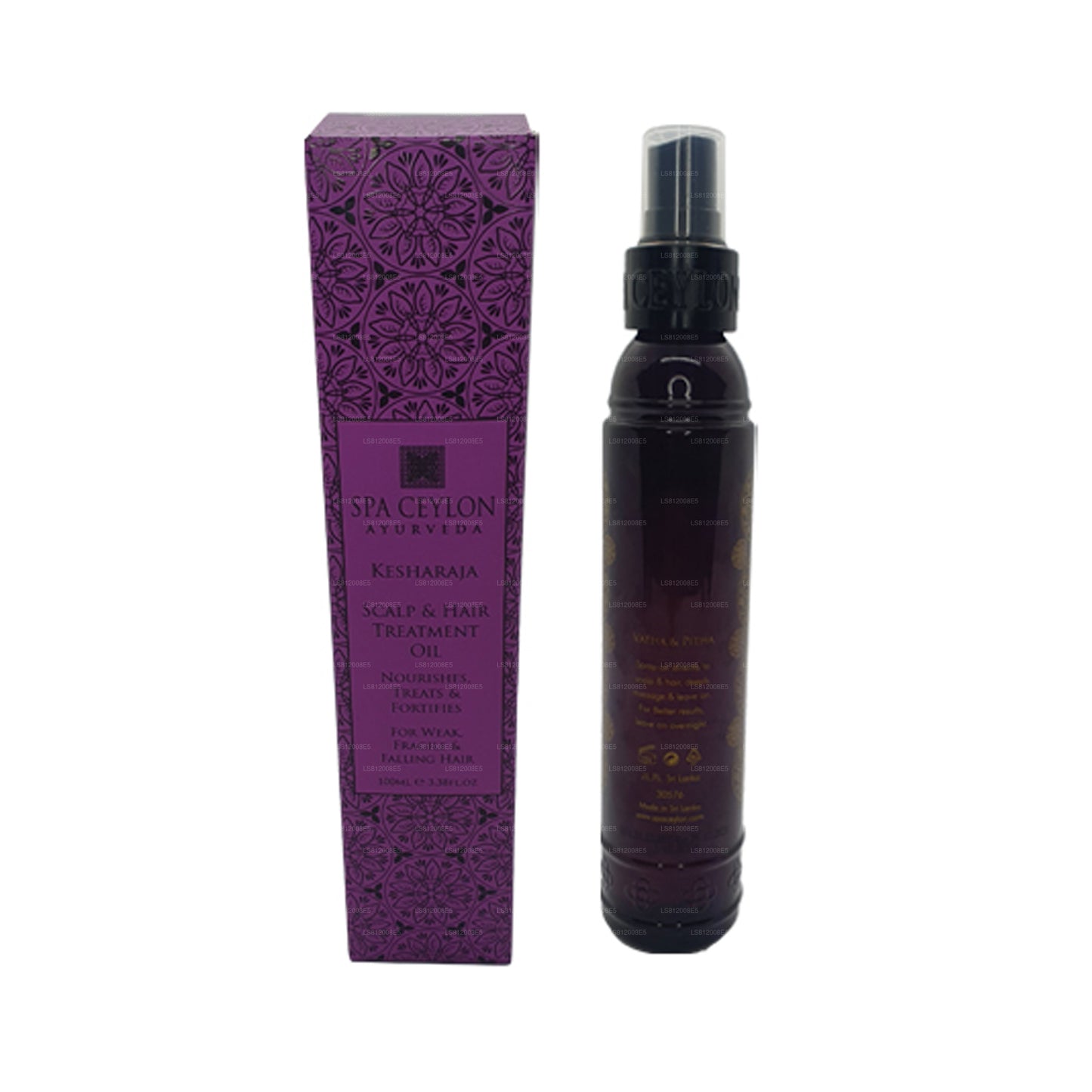 Spa Ceylon Kesharaja Kopfhaut- und Haarpflegeöl (100 ml)