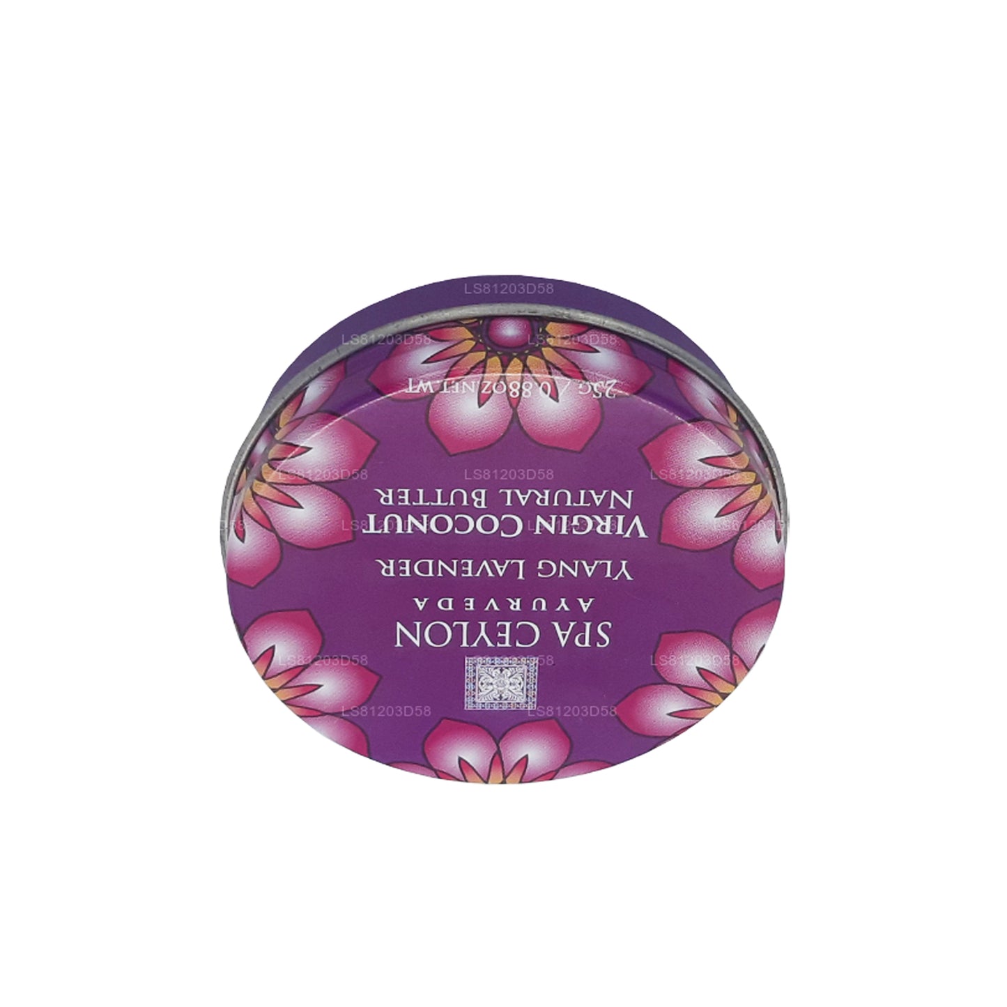 Spa Ceylon Ylang Lavendel Virgin Kokosnussbutter, natürliche Butter (25 g)