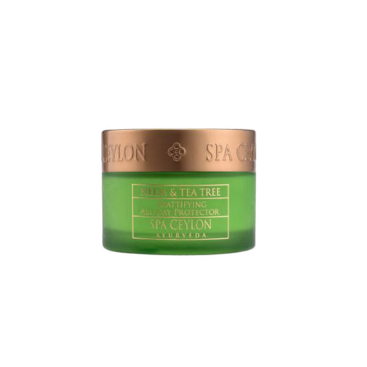 Spa Ceylon Neem- und Teebaum-Mattierungsgel für den ganzen Tag (SPF 5+), 100 g