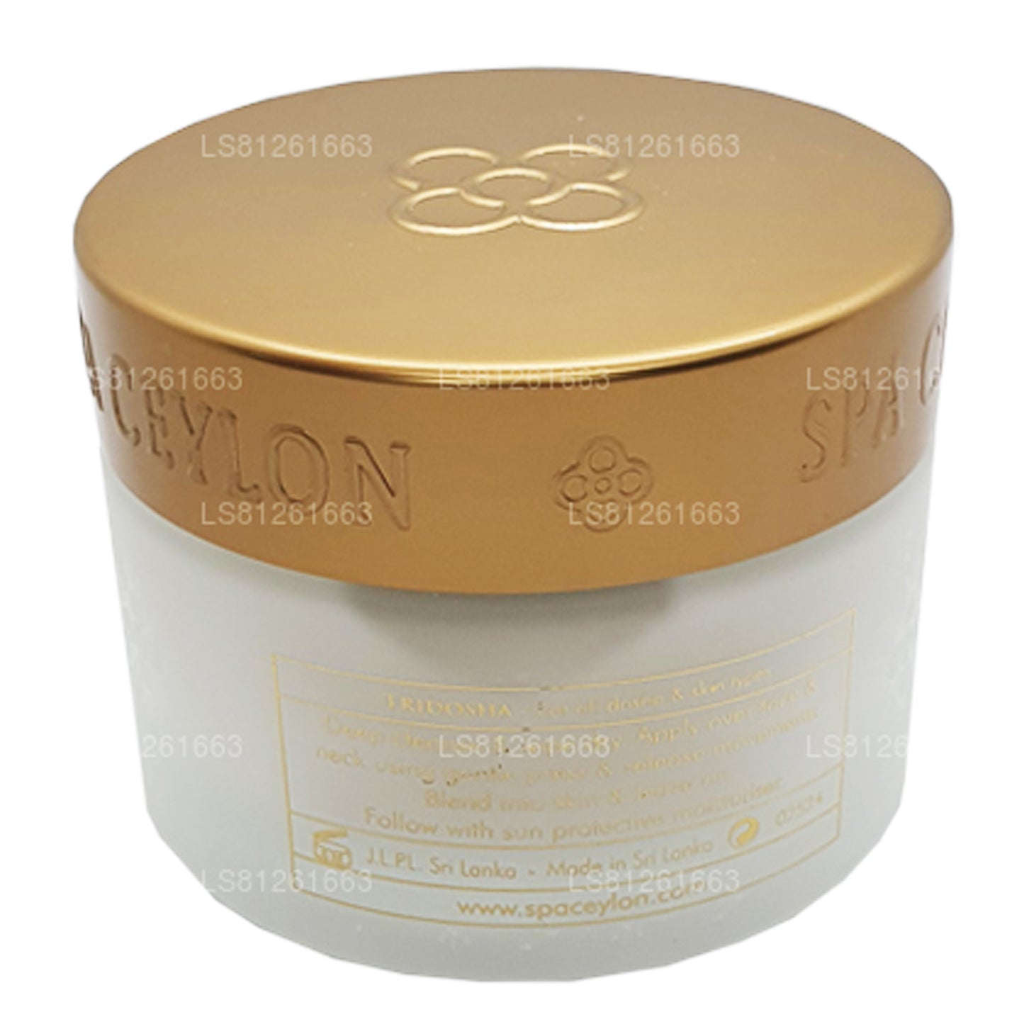 Spa Ceylon Virgin Coconut Wohltuende Feuchtigkeitsspendende Gesichtscreme (50 g)