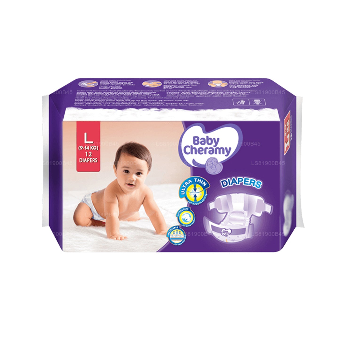 Baby Cheramy Babywindeln (12er-Pack)