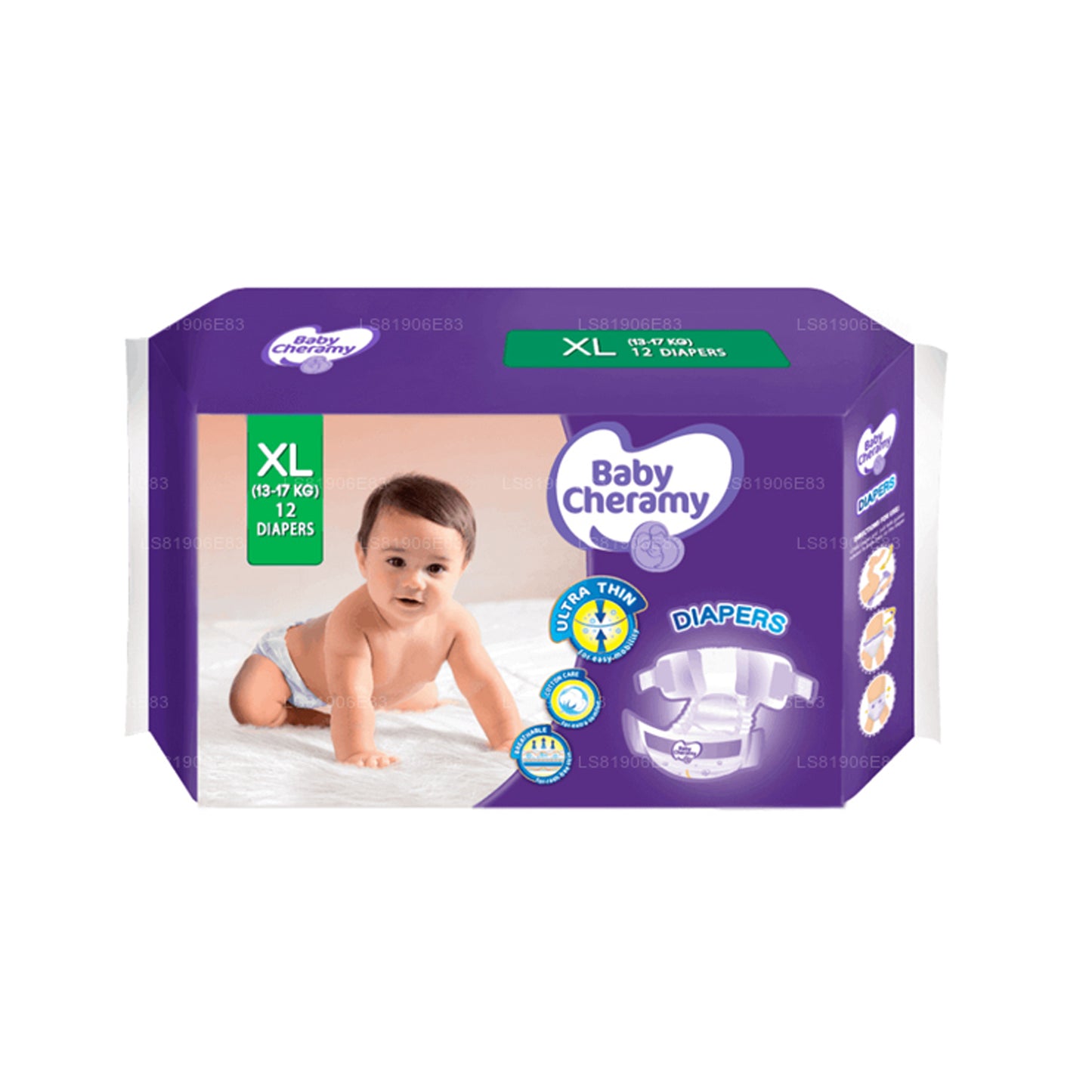Baby Cheramy Babywindeln (12er-Pack)