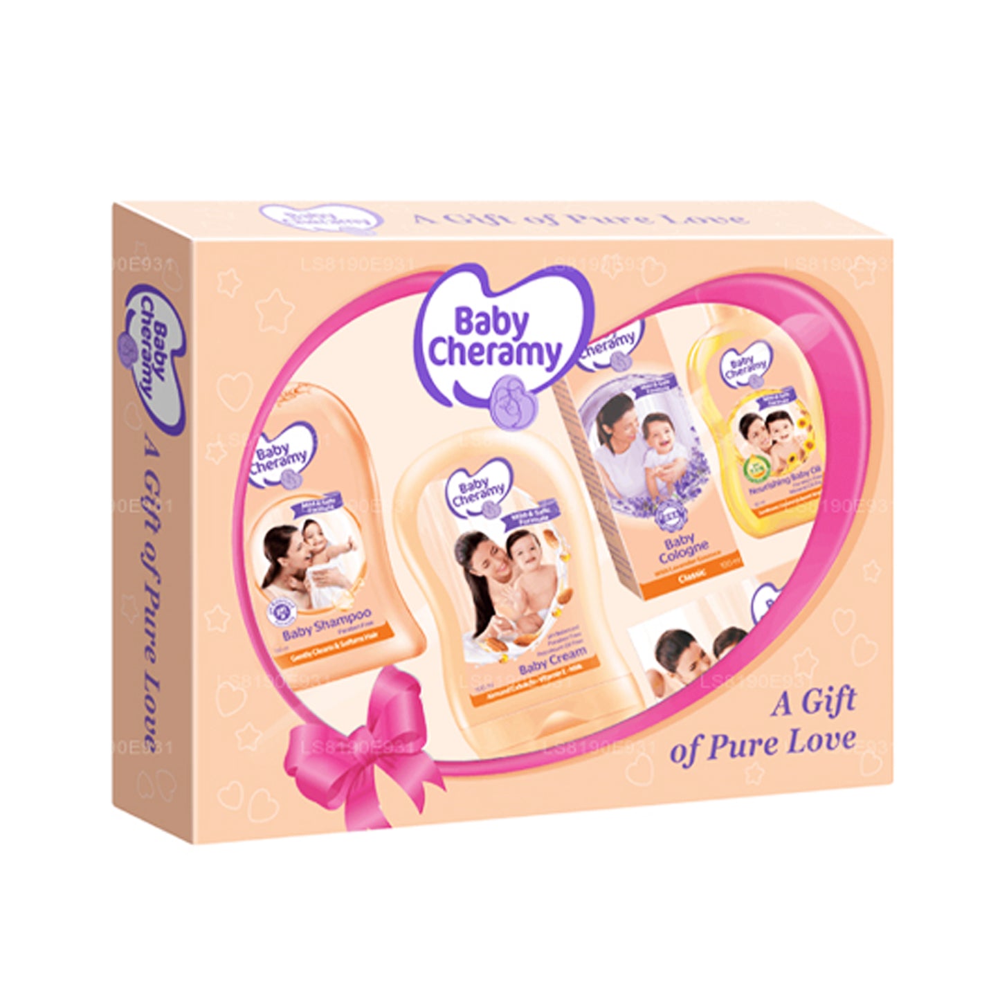 Baby Cheramy Geschenkset Pink