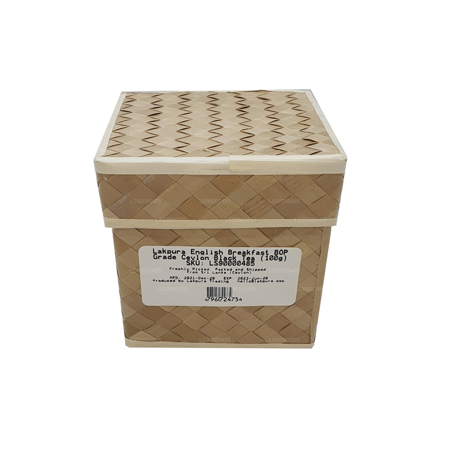 Lakpura English Breakfast Ceylon-Schwarztee in BOP-Qualität (100 g)