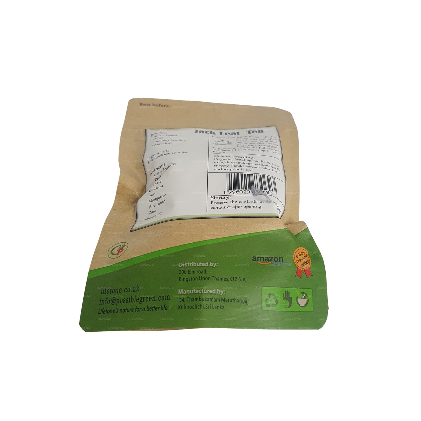 Lifetone Jackfrucht-Blatttee (40 g)