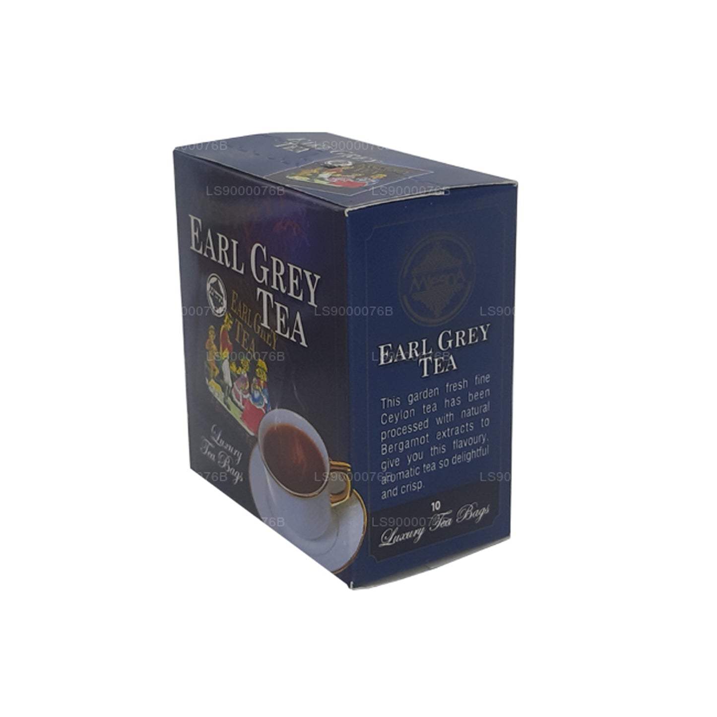 Mlesna Earl Grey Tee (20 g), 10 luxuriöse Teebeutel