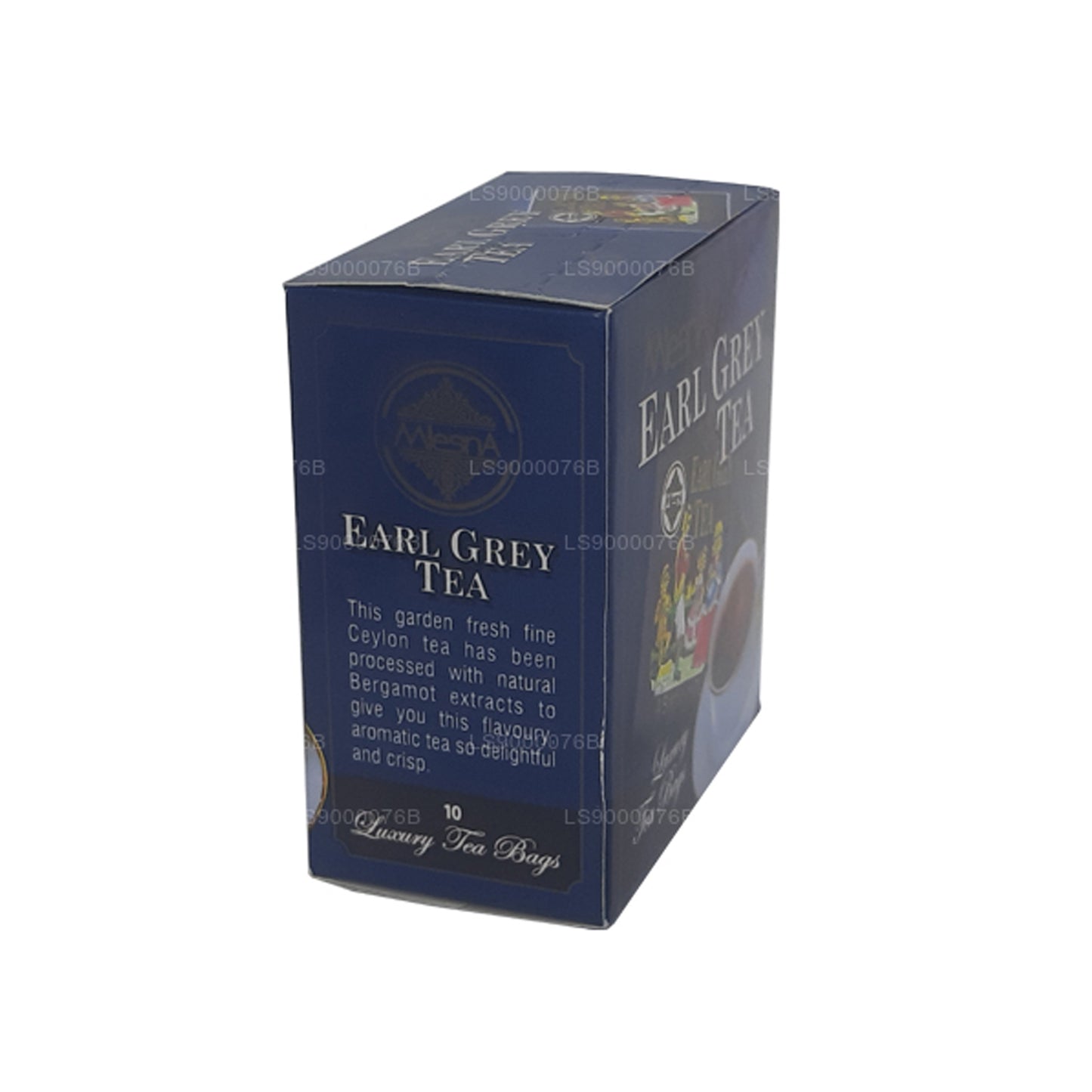 Mlesna Earl Grey Tee (20 g), 10 luxuriöse Teebeutel
