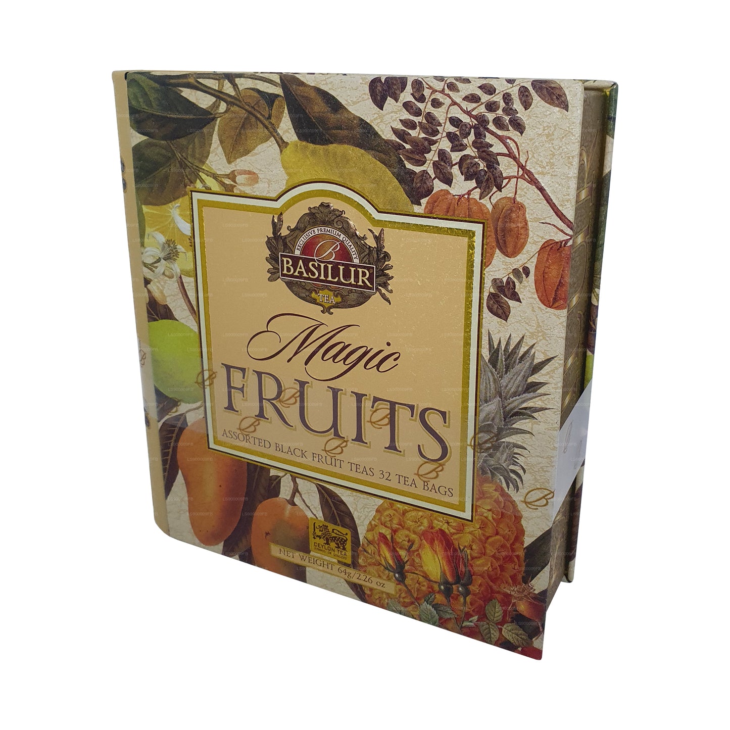 Basilur Teebuch „Magic Fruits Assorted“ (64 g) Caddy