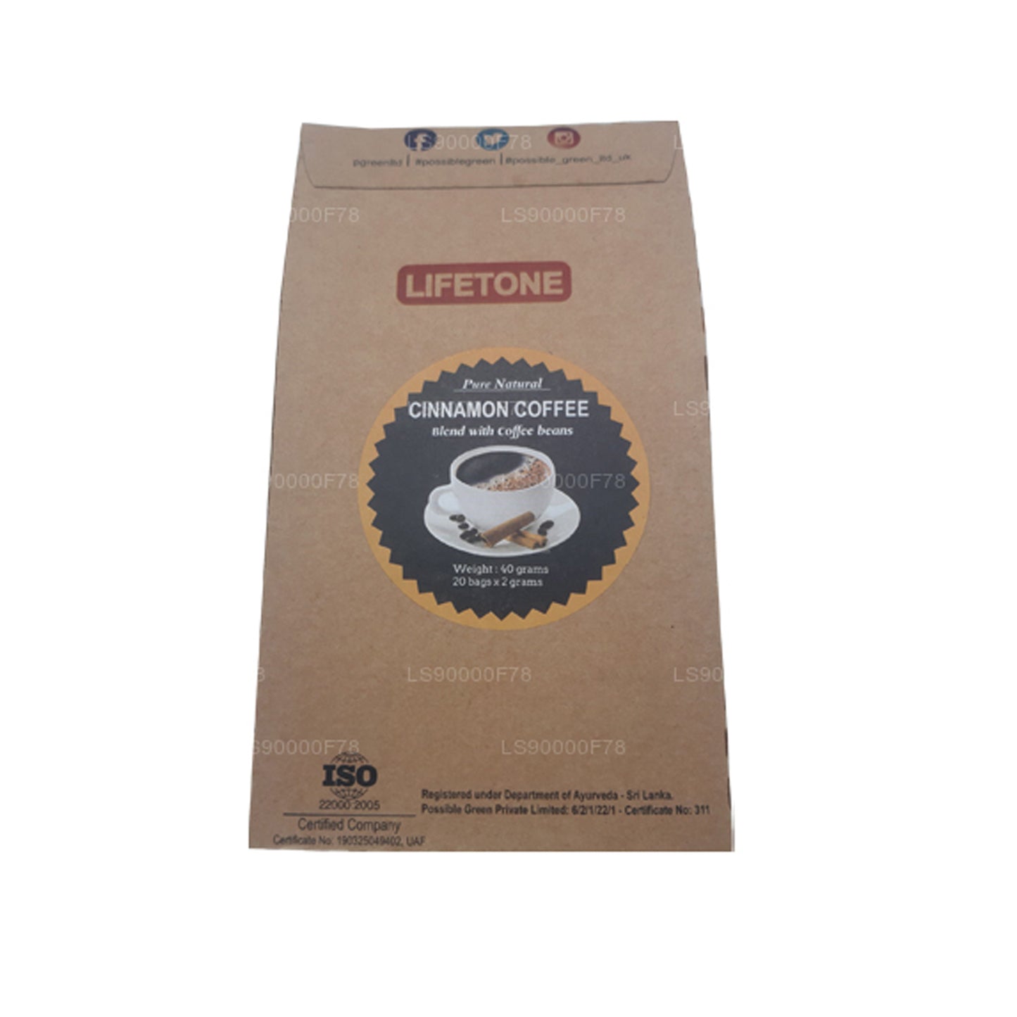 Lifetone Zimtkaffee (40g)