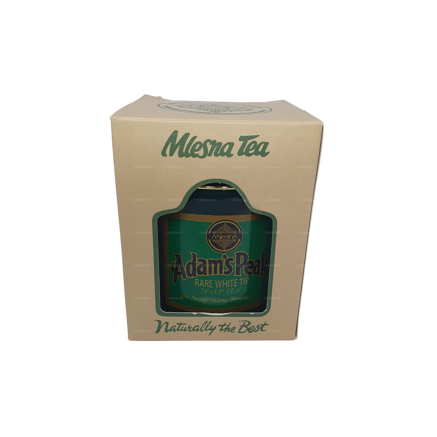 Mlesna Adam's Peak Seltener Weißspitzen-F.O.P.-Tee in Metalldose (100 g)