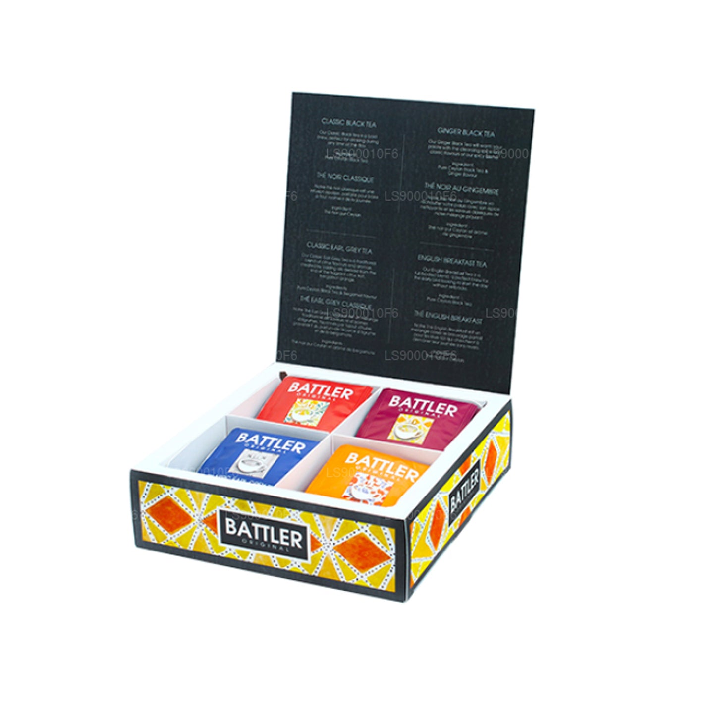 Battler Original Geschenkbox mit Schwarztee (80g)