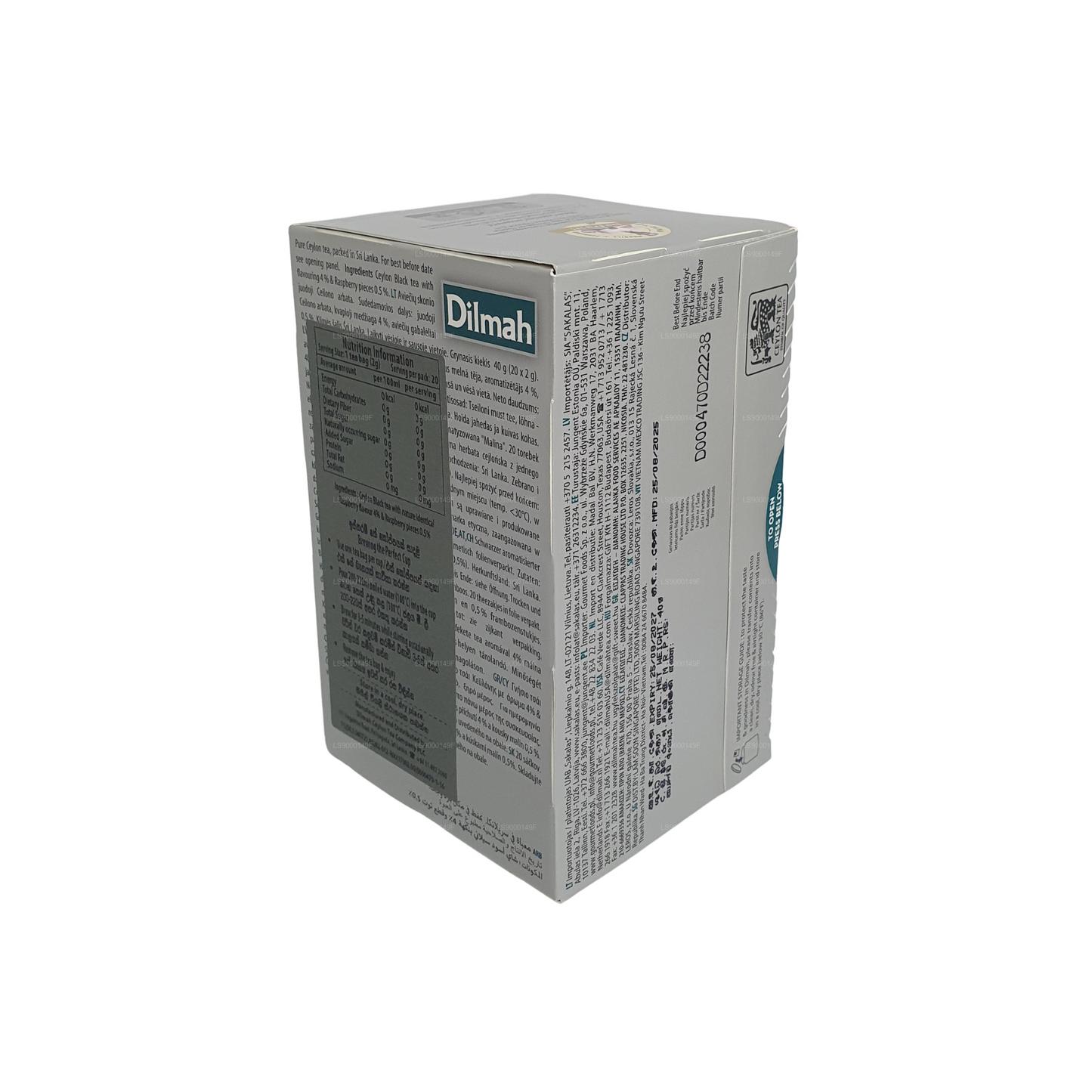 Dilmah Raspberry (30 g) 20 Teebeutel