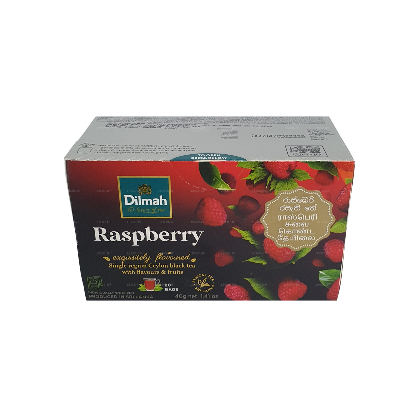 Dilmah Raspberry (30 g) 20 Teebeutel