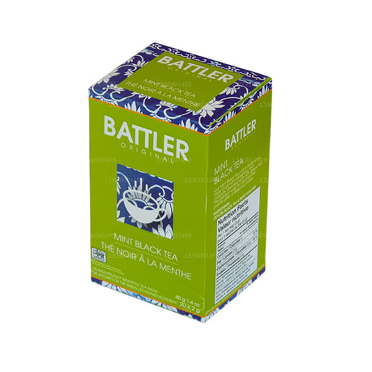 Battler Original Mint Schwarztee (40 g) 20 Teebeutel