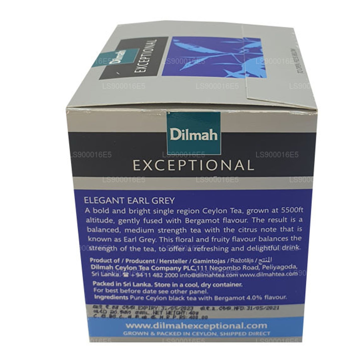 Dilmah Außergewöhnlicher, eleganter Earl Grey Echtblatt-Tee (40 g)