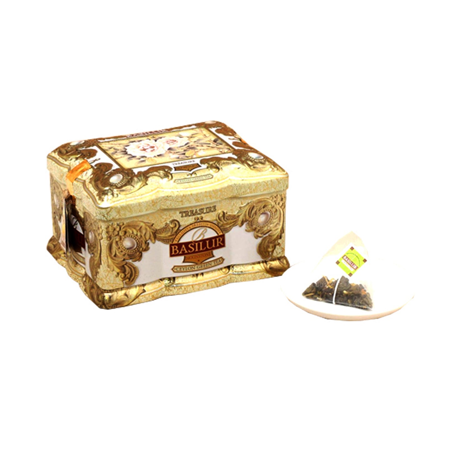 Basilur Treasure Moonstone Ceylon Grüntee (100 g)