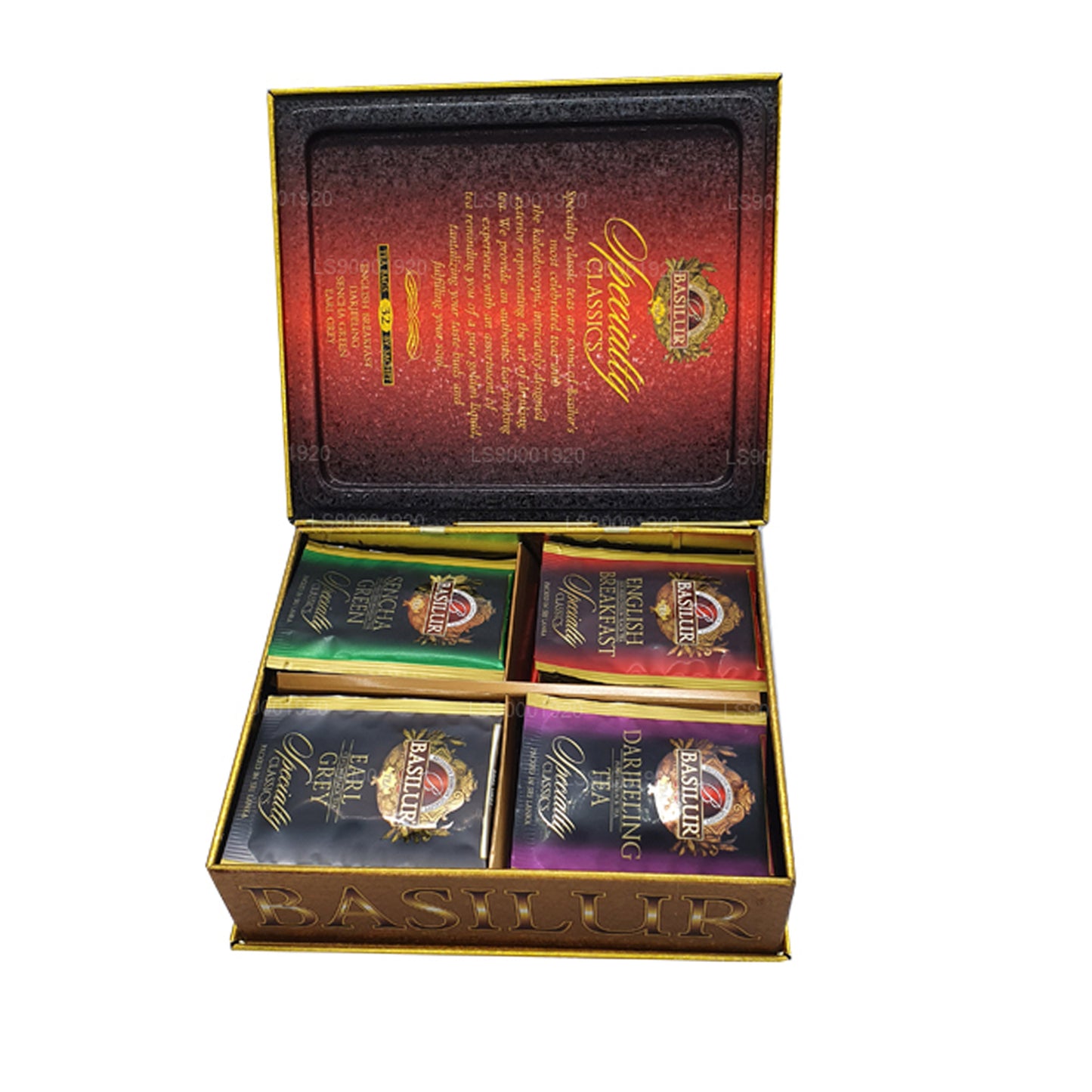 Basilur Teebuch „Specialty Classic Dose“ (60 g)