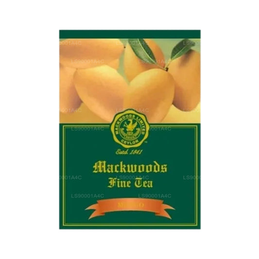 Mackwoods Mango-aromatisierter Single Estate Schwarztee, 25 umhüllte Teebeutel (50 g)