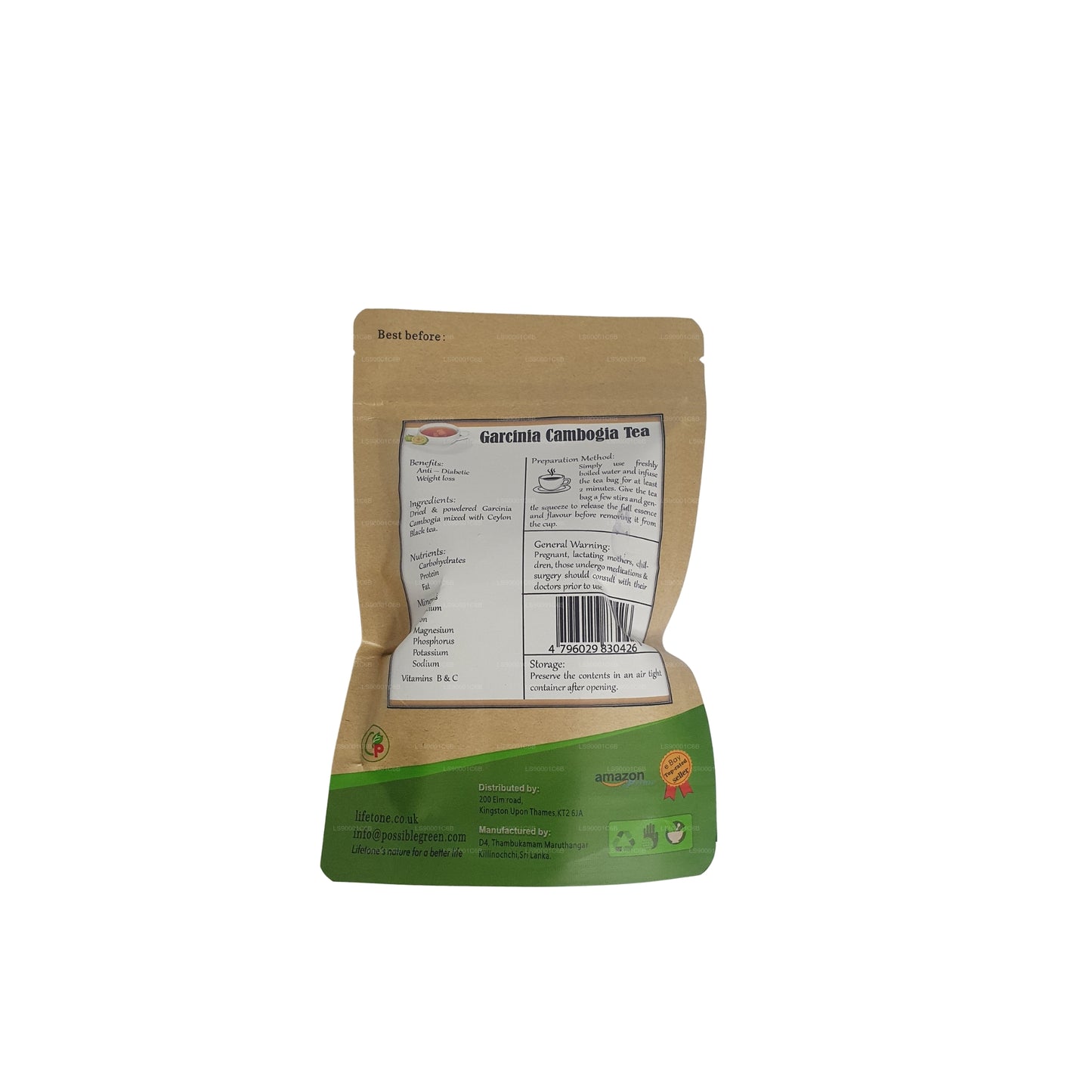 Lifetone Garcinia Cambogia Tee (40g)