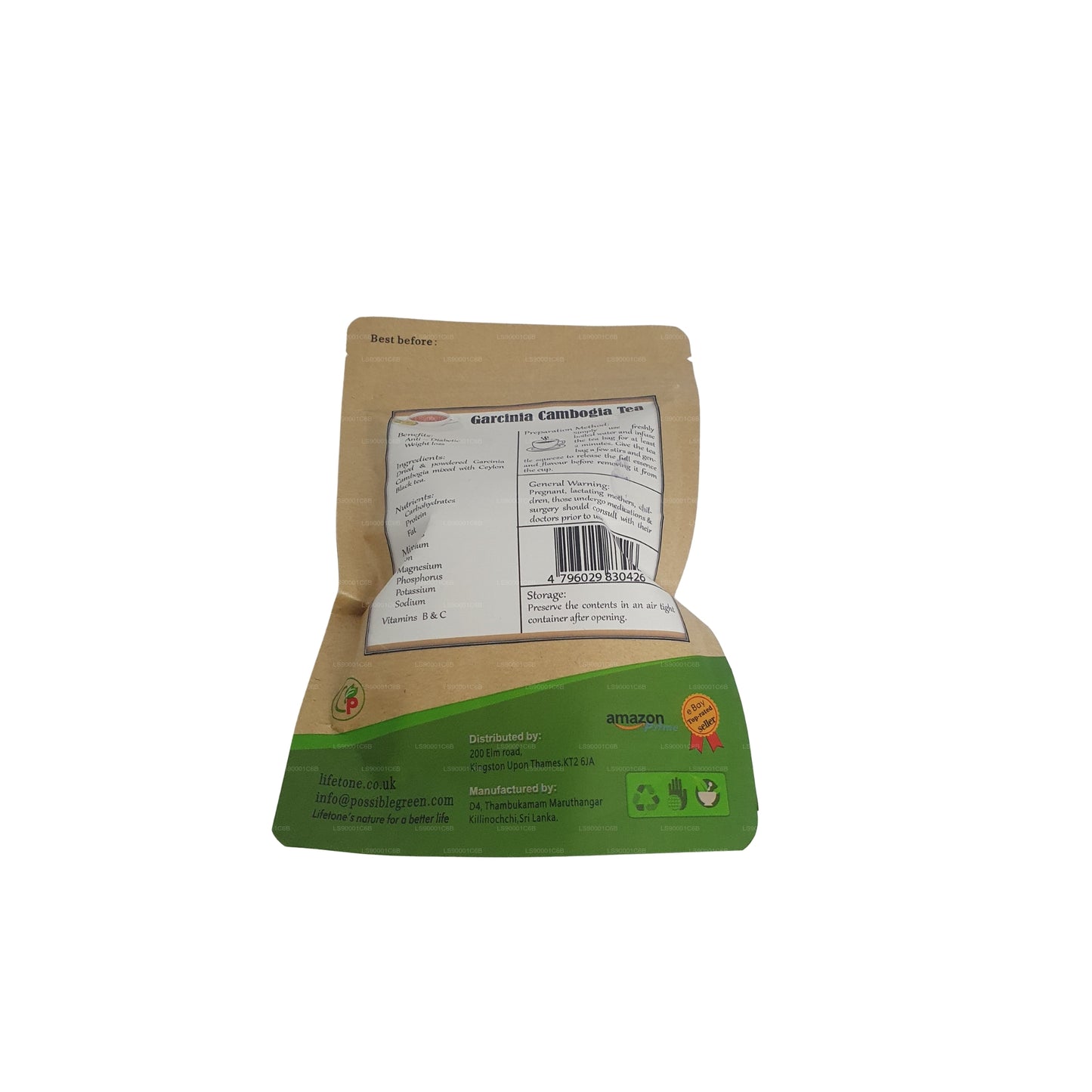 Lifetone Garcinia Cambogia Tee (40g)
