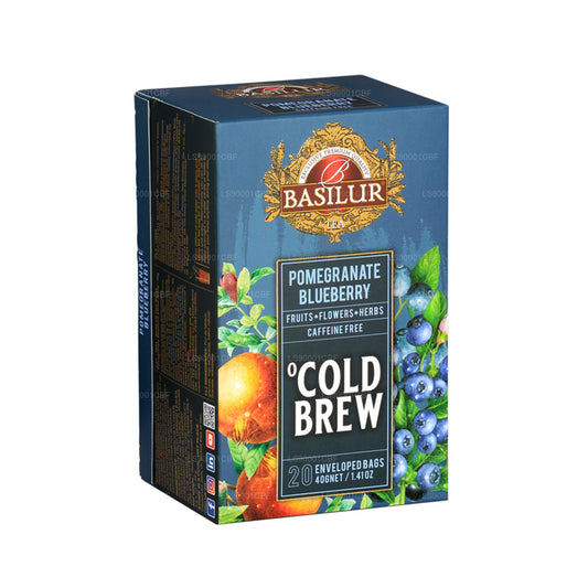 Basilur Cold Brew „Granatapfel Blaubeere“ (40 g) 20 Teebeutel
