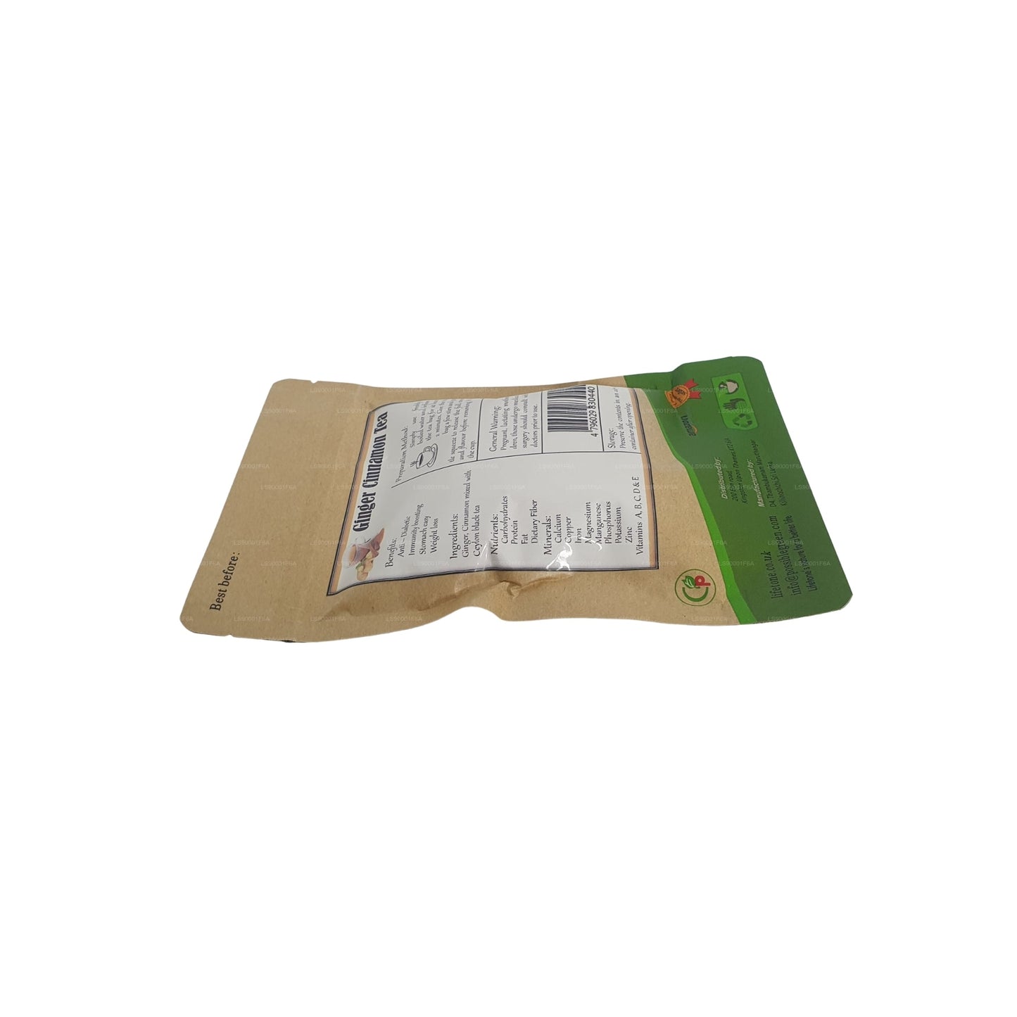 Lifetone Zimt-Ingwer-Tee (40g)